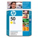 HP 50 Yellow Inkjet Print Cartridge