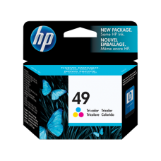 HP 49 Tri-color Inkjet Print Cartridge